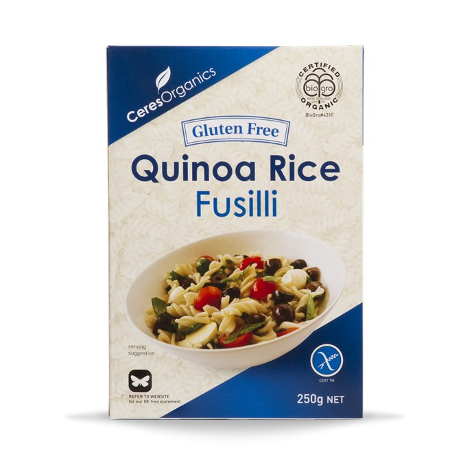 Ceres Organic Pasta Fusilli Quinoa 250g