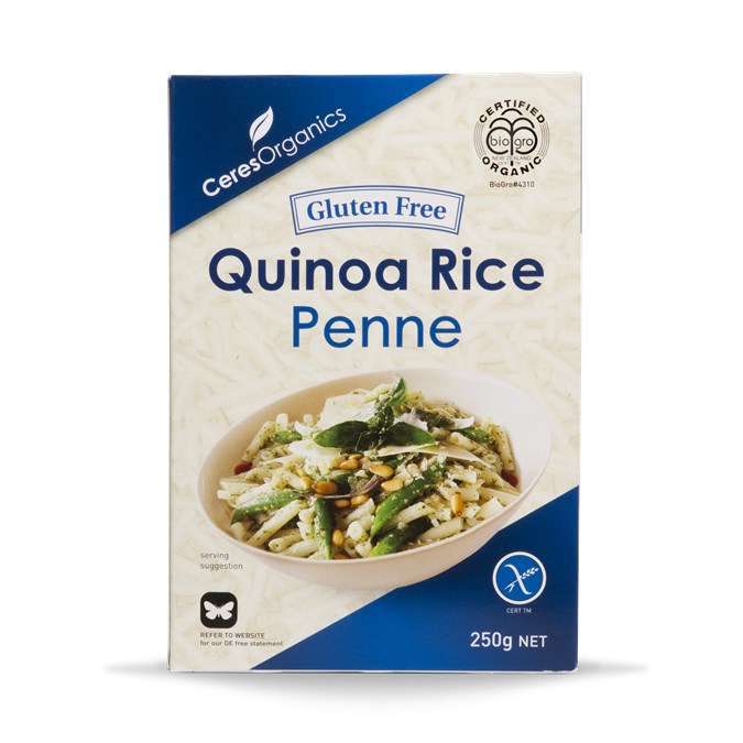 Ceres Organic Pasta Penne Quinoa 250g