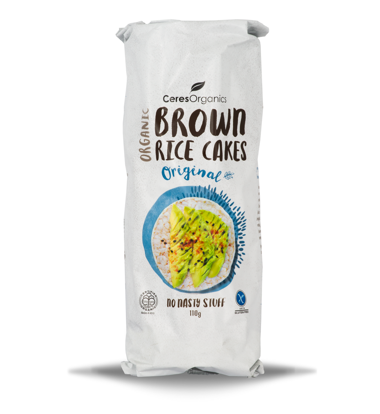 Ceres Organic Rice Cakes Original (Brown Jasmine Rice) 110g