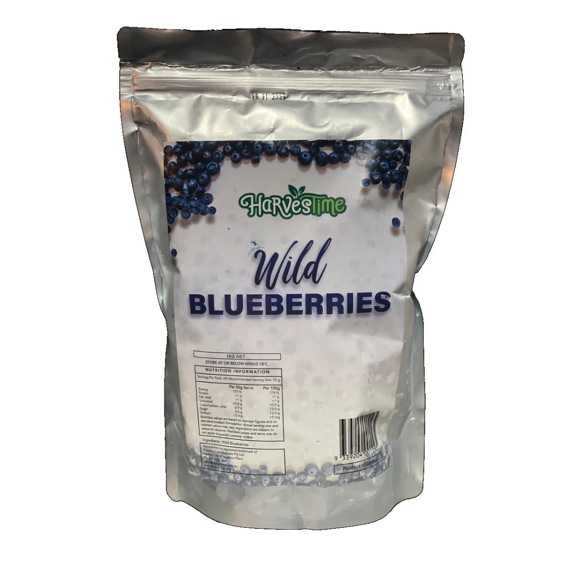 Wild Blueberries 1Kg