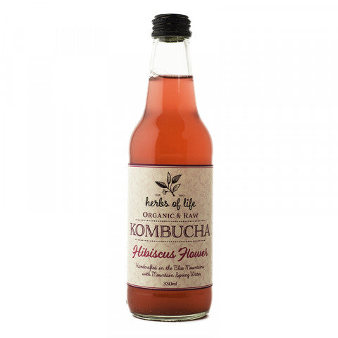 Herbs of Life Kombucha Hibiscus Flower 330ml