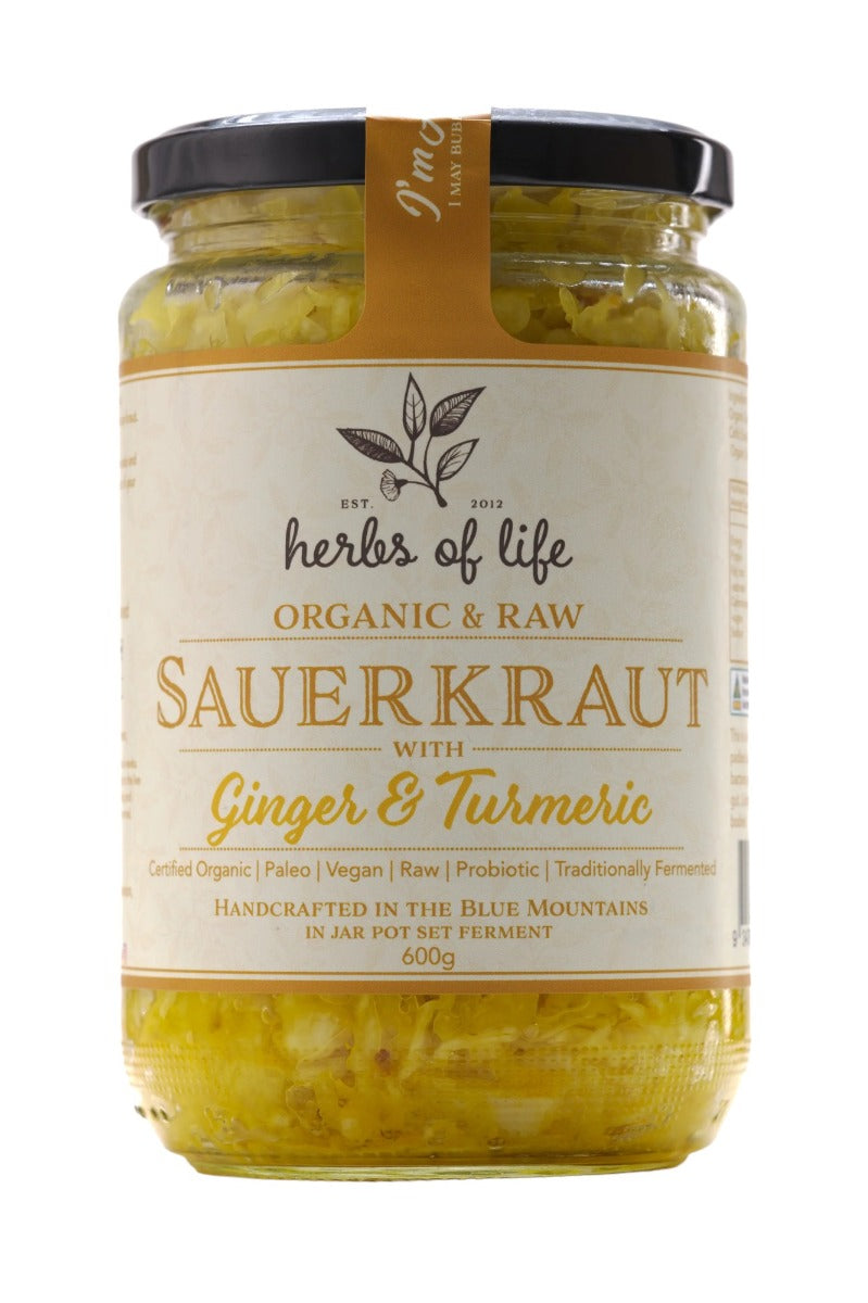 Sauerkraut Ginger Turmeric  600g