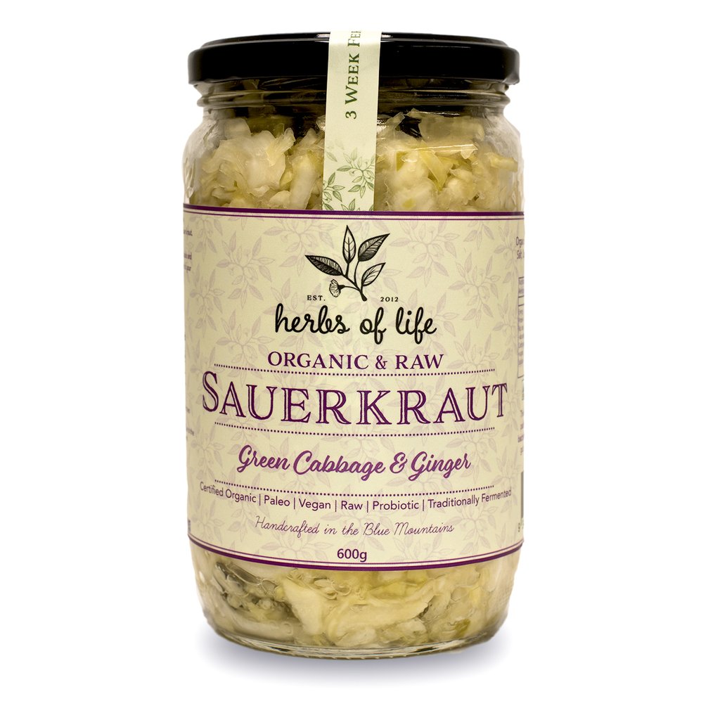 Sauerkraut Ginger 600g