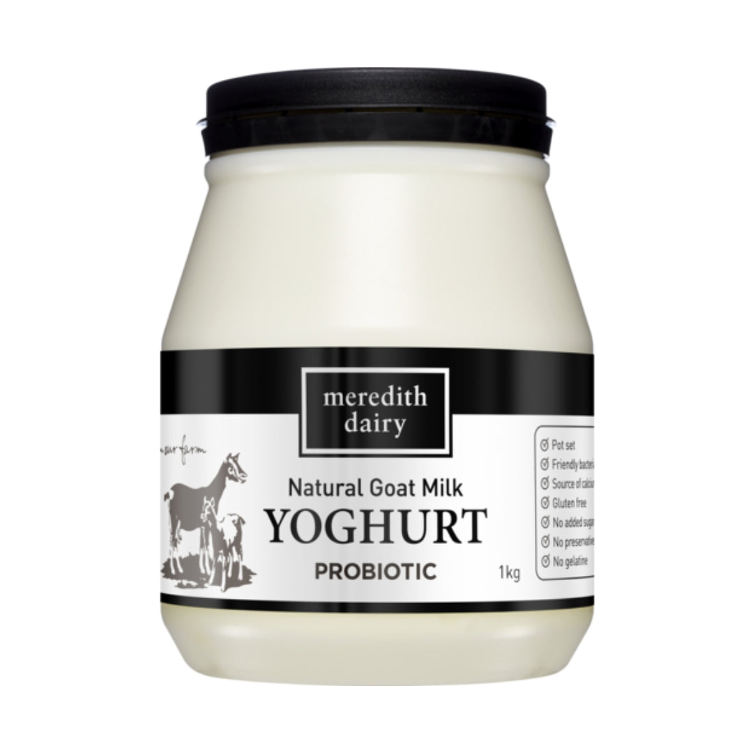 Meredith Dairy Natural Goat Milk Yoghurt Probiotic 1Kg