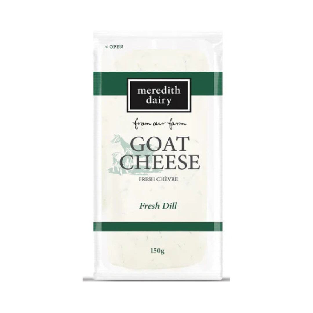 Meredith Dairy Goat Cheese Fresh Chevre Fresh Dill150g