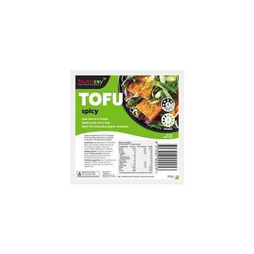 Nutrisoy Spicy Tofu 200g