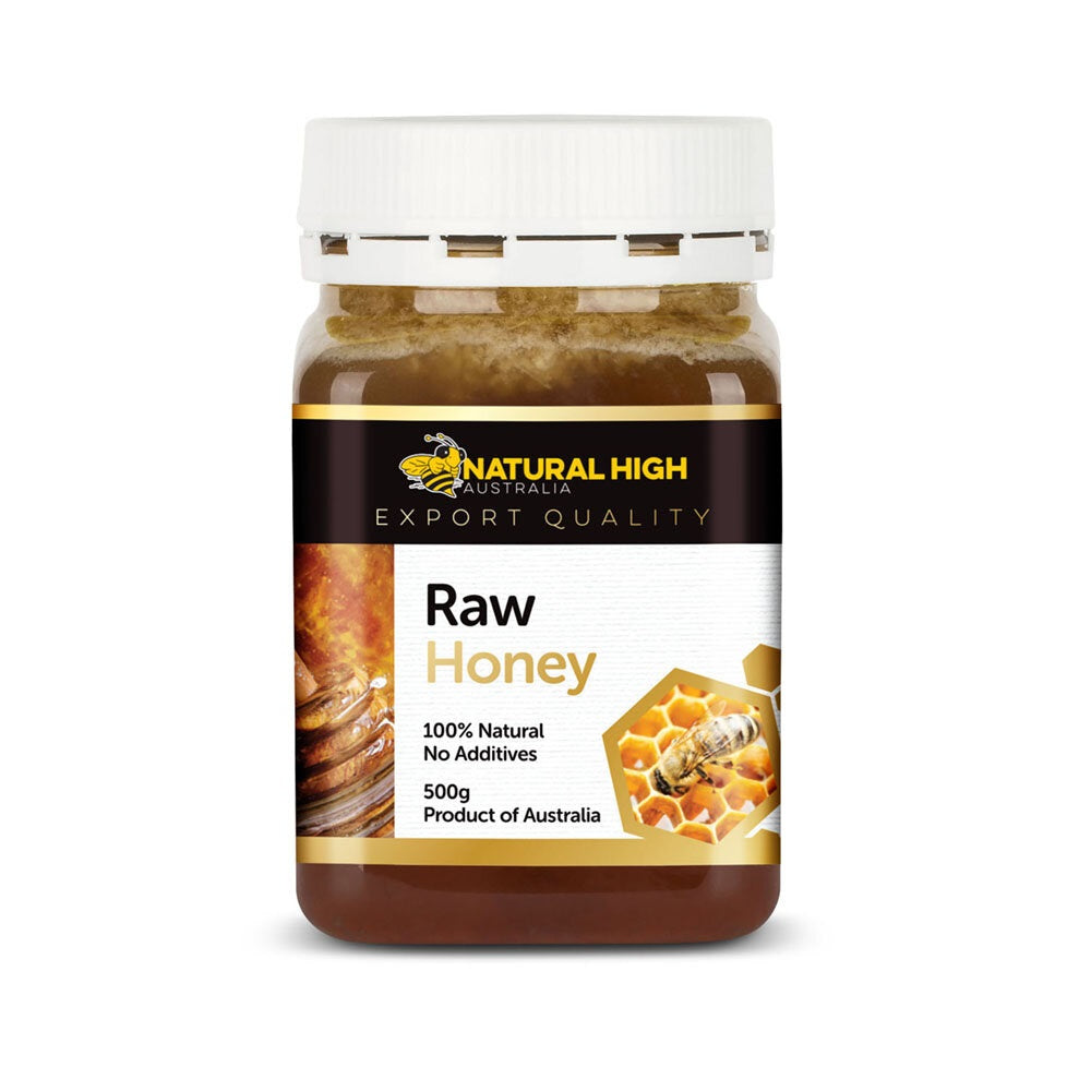 Natural High Australia Honey Raw 500g