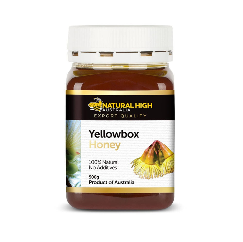 Natural High Australia Yellow Box Honey 500g