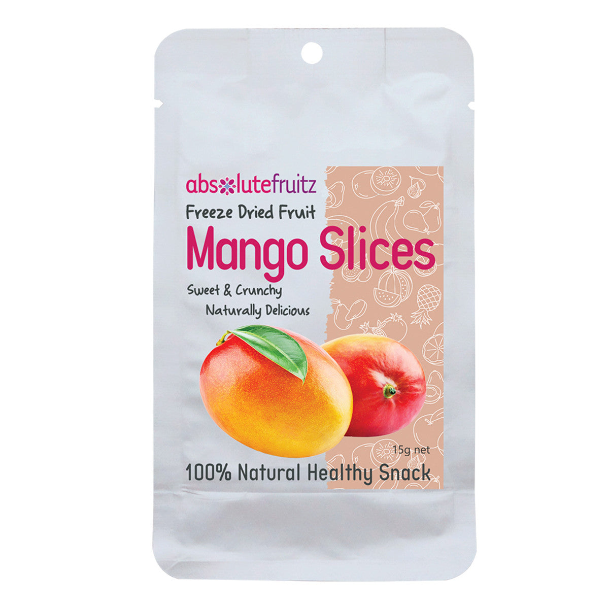 Absolute Fruitz Dried Mango Slices 15g