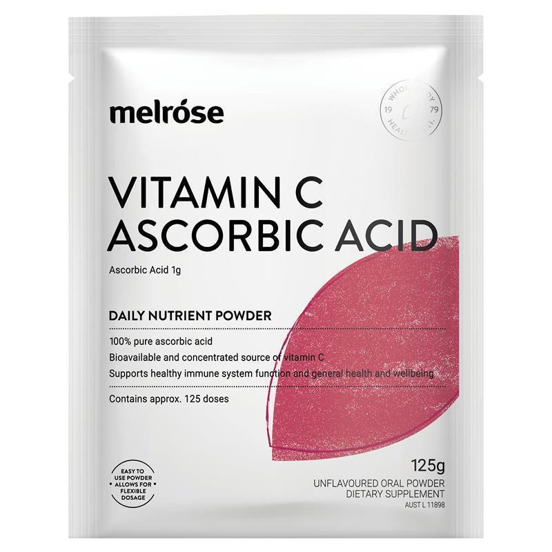 Vit C Ascorbic Acid125