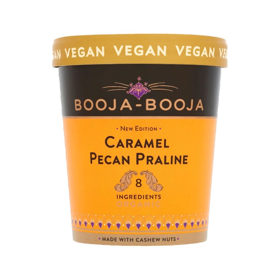 Caramel Pecan Ice Cream 500g