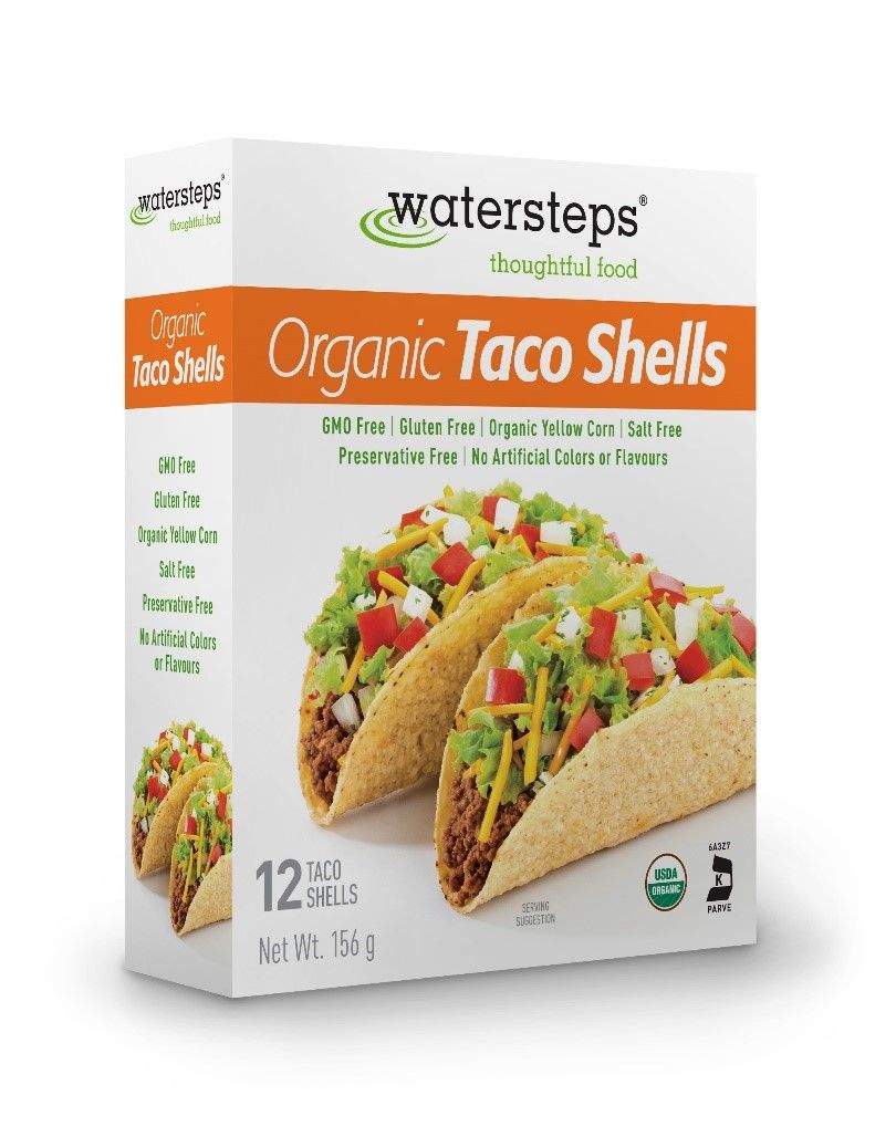 Watersteps Taco Shells 12pk 210g