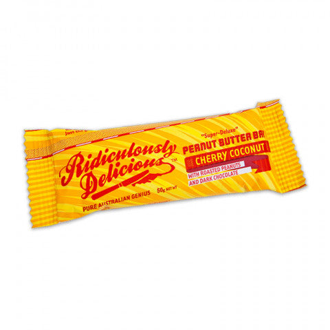 Peanut Butter Bar Cherry Coconut 50g