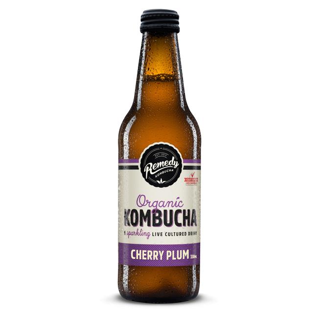 Remedy Kombucha Cherry Plum 330ml