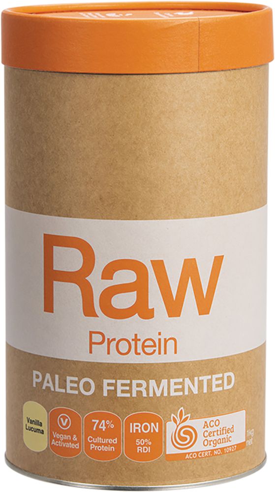 Amazonia Raw Paleo Fermented Protein Vanilla & Lucuma 1Kg