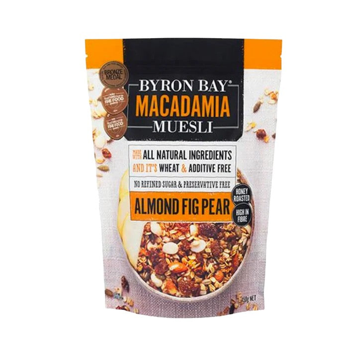 Bay Macadamia Muesli Almond Fig & Pear 450g