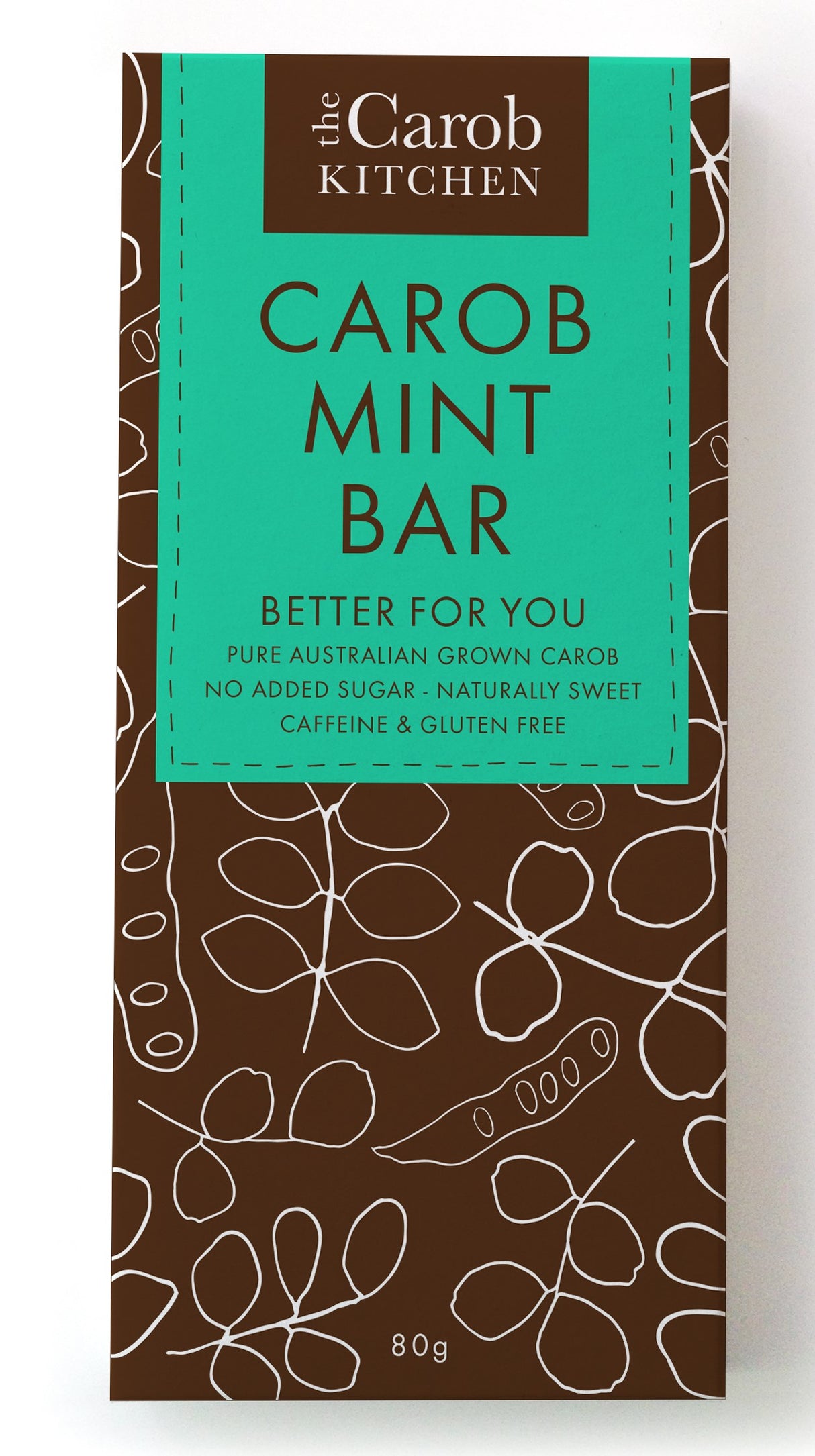 Carob Bar Mint 80g