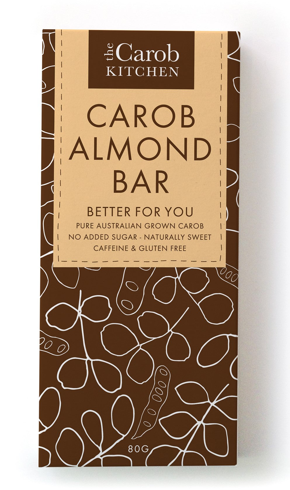 Carob Bar Almond 80g