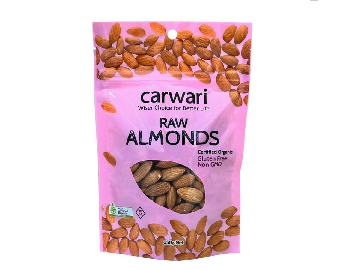 Carwari Almonds Raw 150g