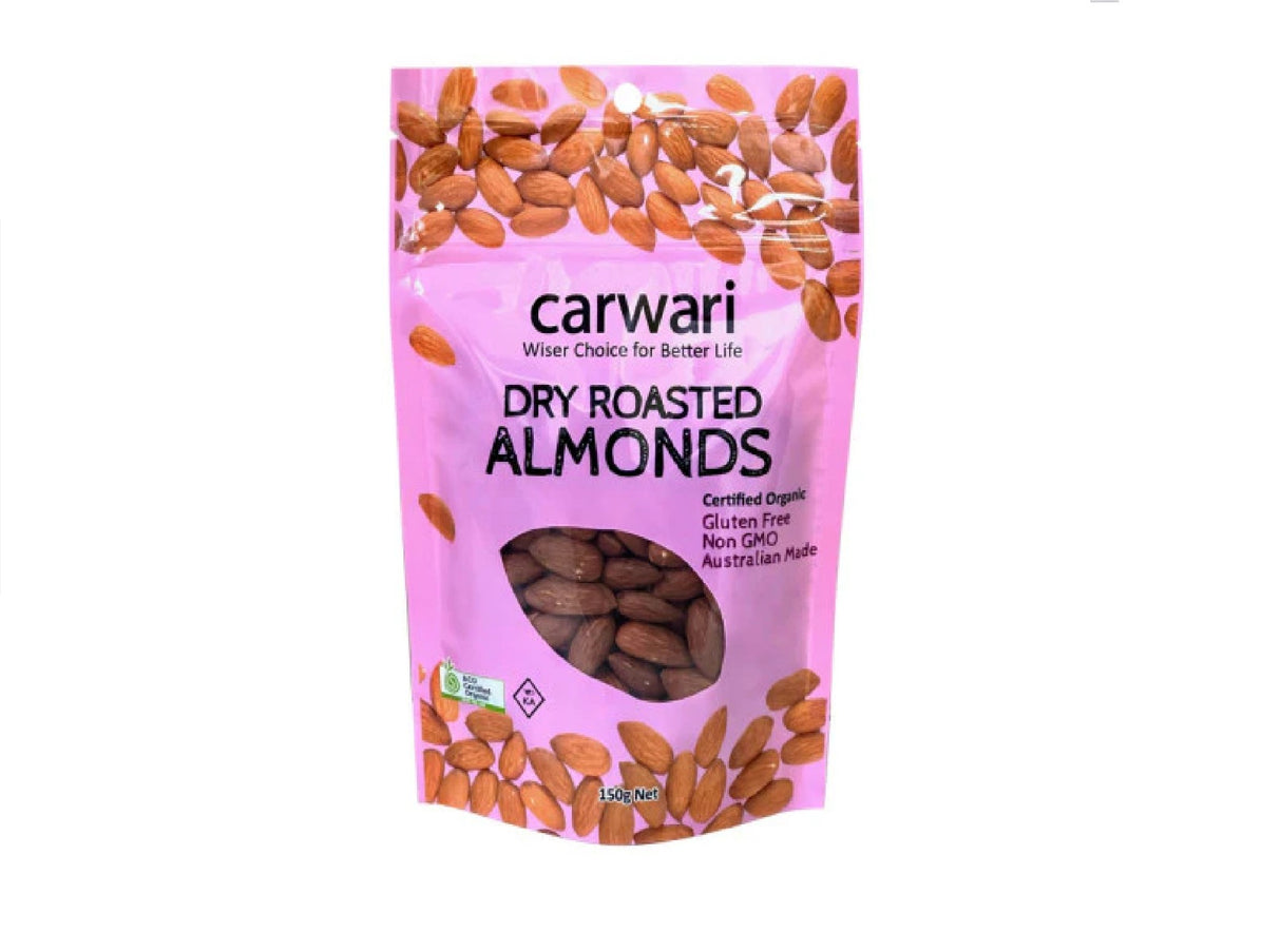 Carwari Almonds Dry Roasted 150g