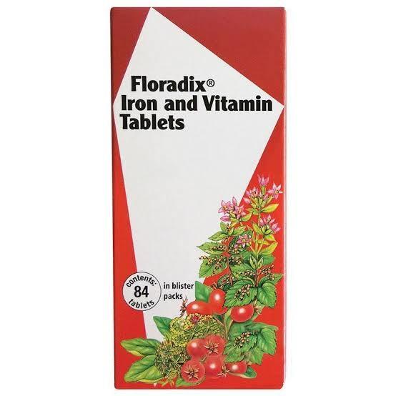 Floradix Iron Vitamin 84 Tablets