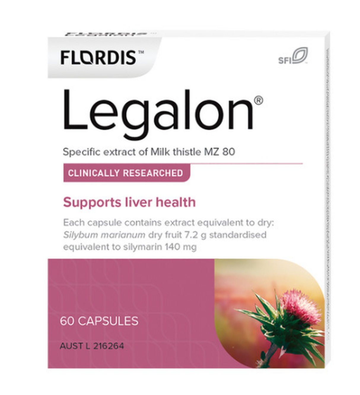 Flordis Legalon 60 Capsules