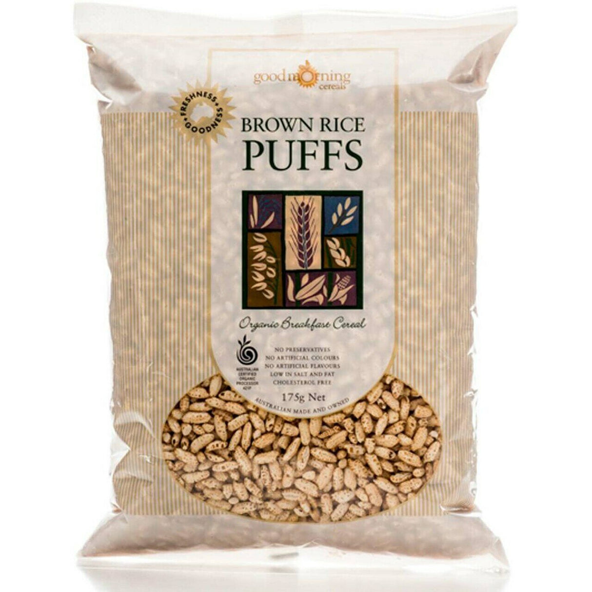 Brown Rice Puffs 175g