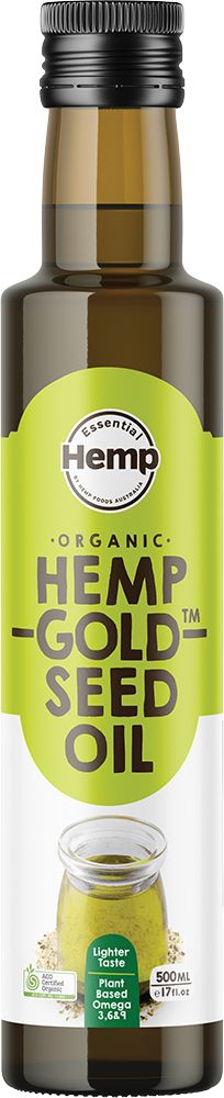 Essential Hemp Hemp Seed Oil Gold 500ml