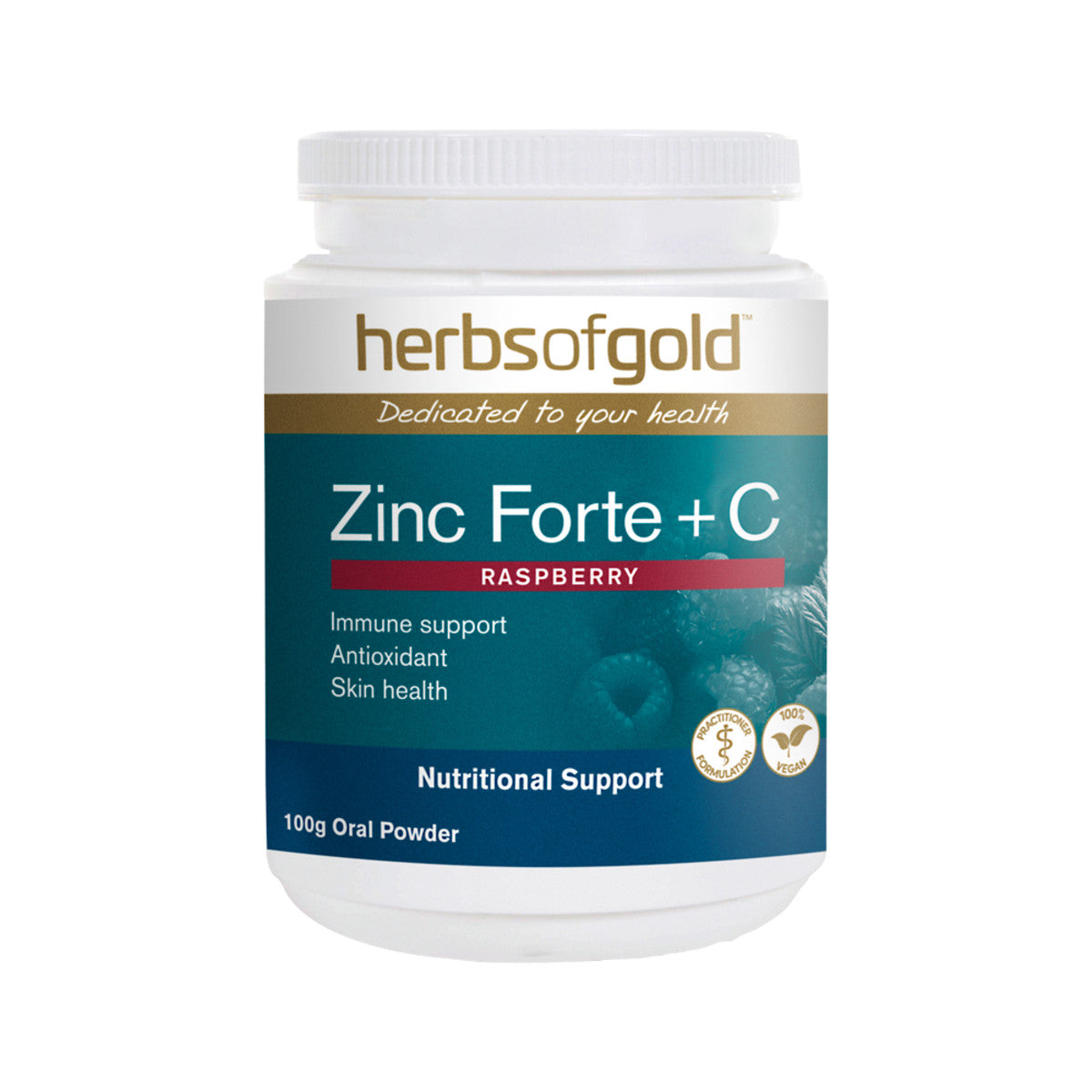 Herbs of Gold Zinc Fo + C 100g