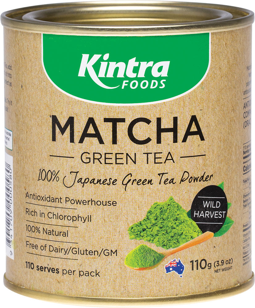 Kintra Foods Matcha Green Tea Powder 100% Japanese Green Tea 110g