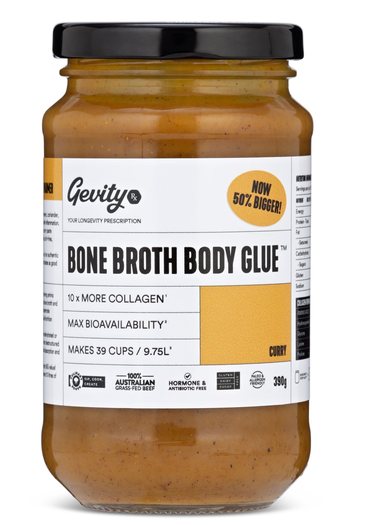 Bone Broth Body Glue Curry 260g