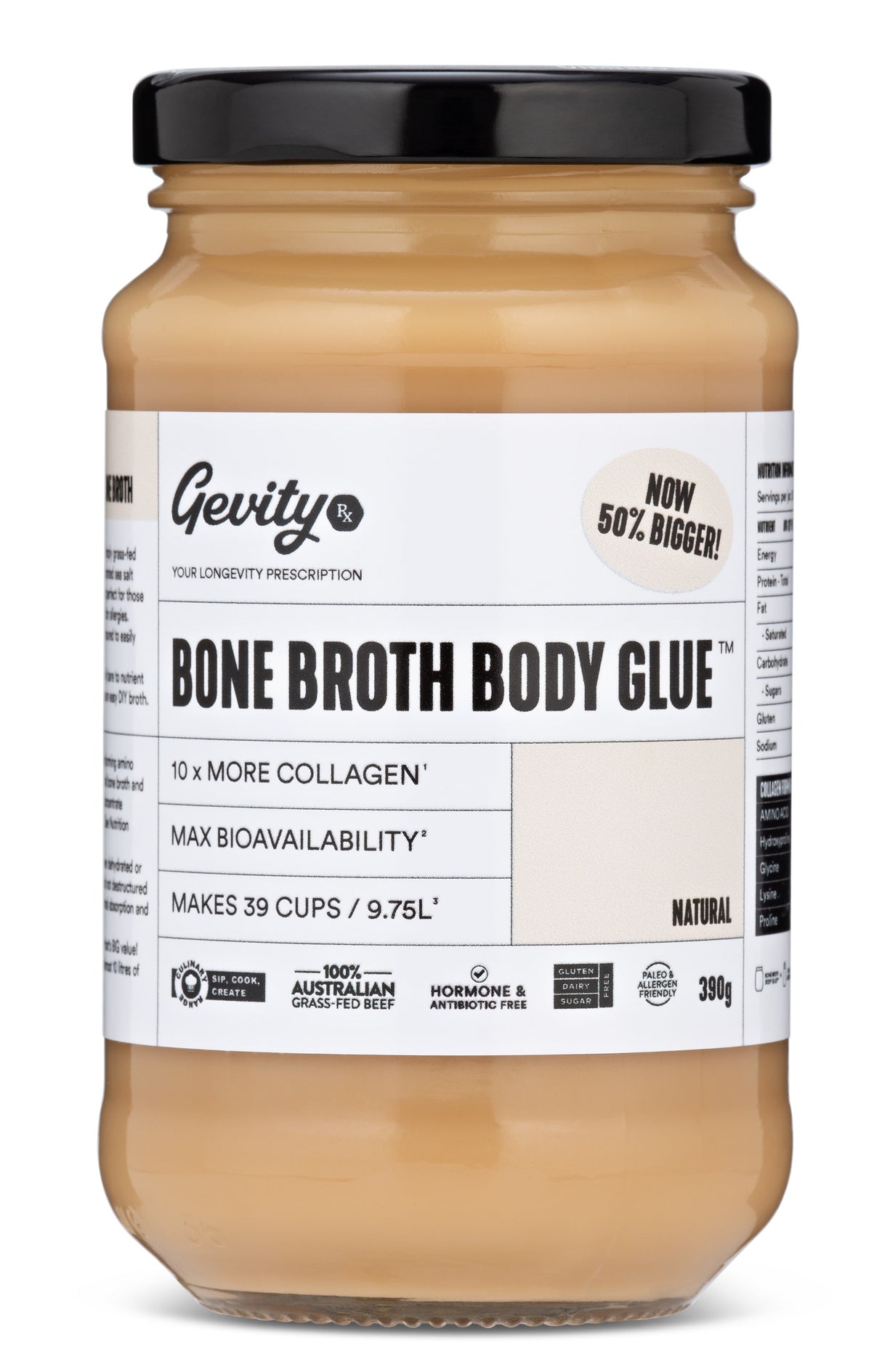 Bone Broth Body Glue Natural 260g