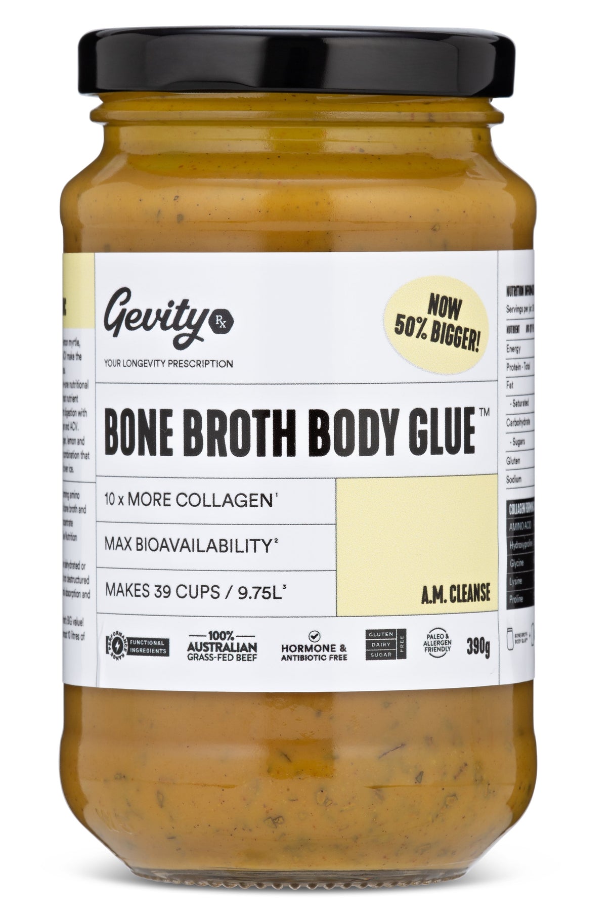 Bone Broth Body Glue Cleanse 260g