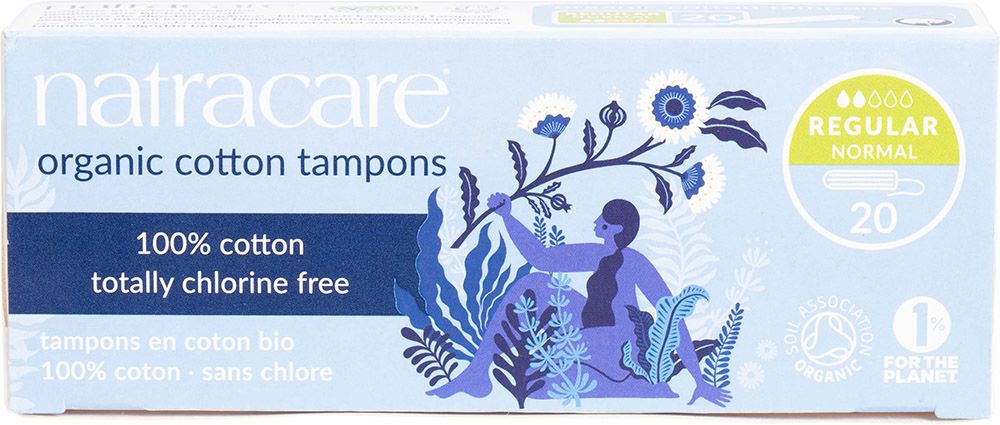 Natracare Tampon(NonApplicator) Regular 20pk