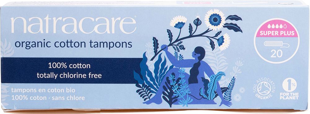 Natracare Tampon(NonApplicator) Super Plus 20pk