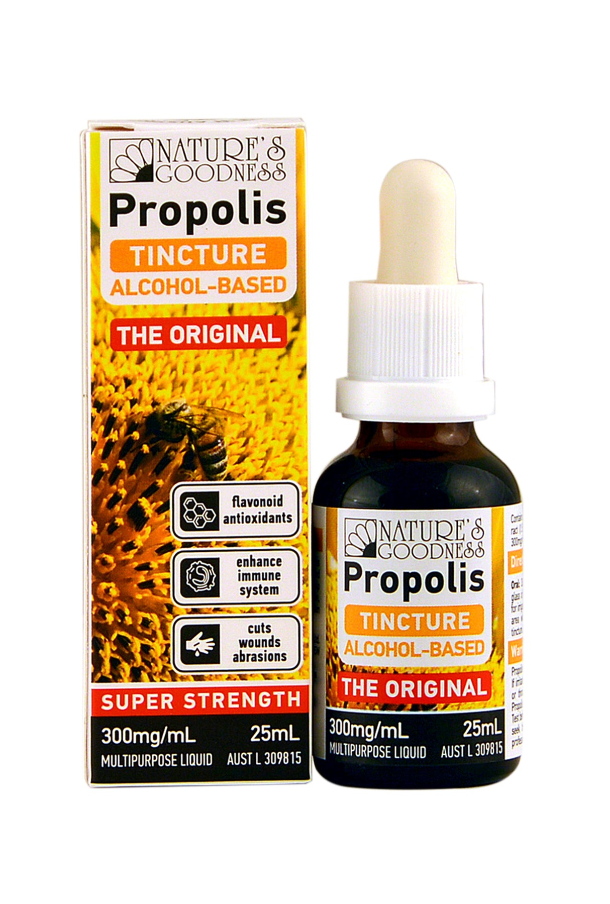 Propolis Super Tincture 300mg/ml 25ml