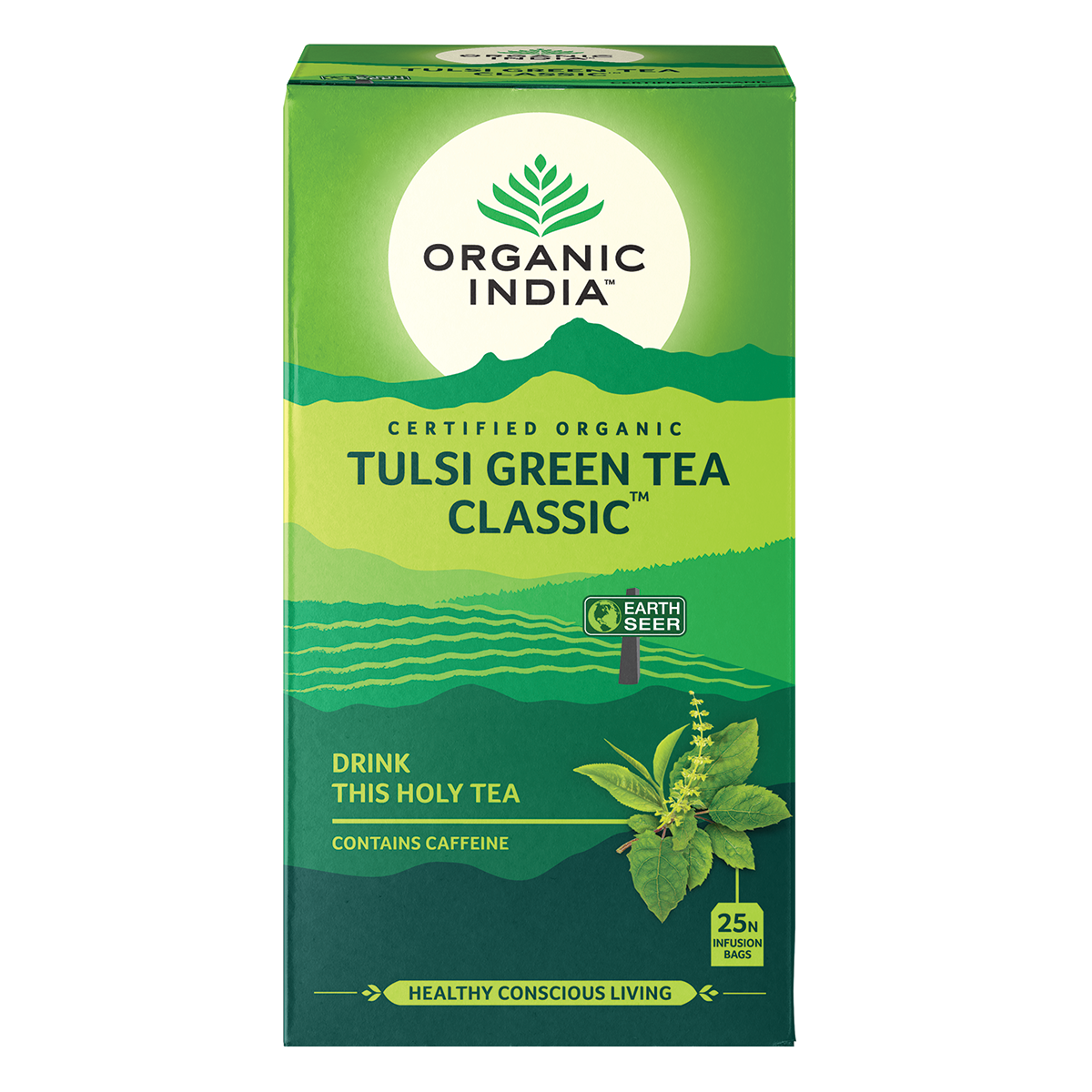 Organic India Tea Green x 25 Tea Bag