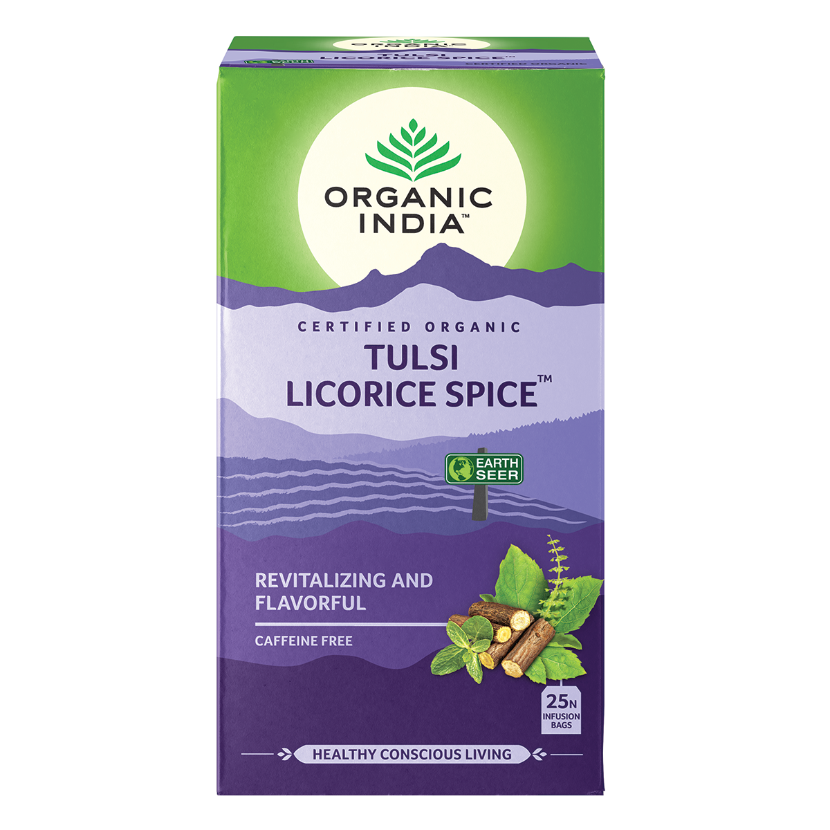 Organic India Tea Licorice Spice x 25 Tea Bag