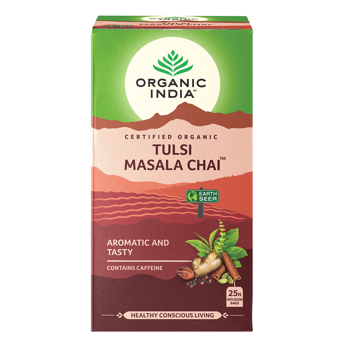 Organic India Tea Chai Masala x 25 Tea Bag