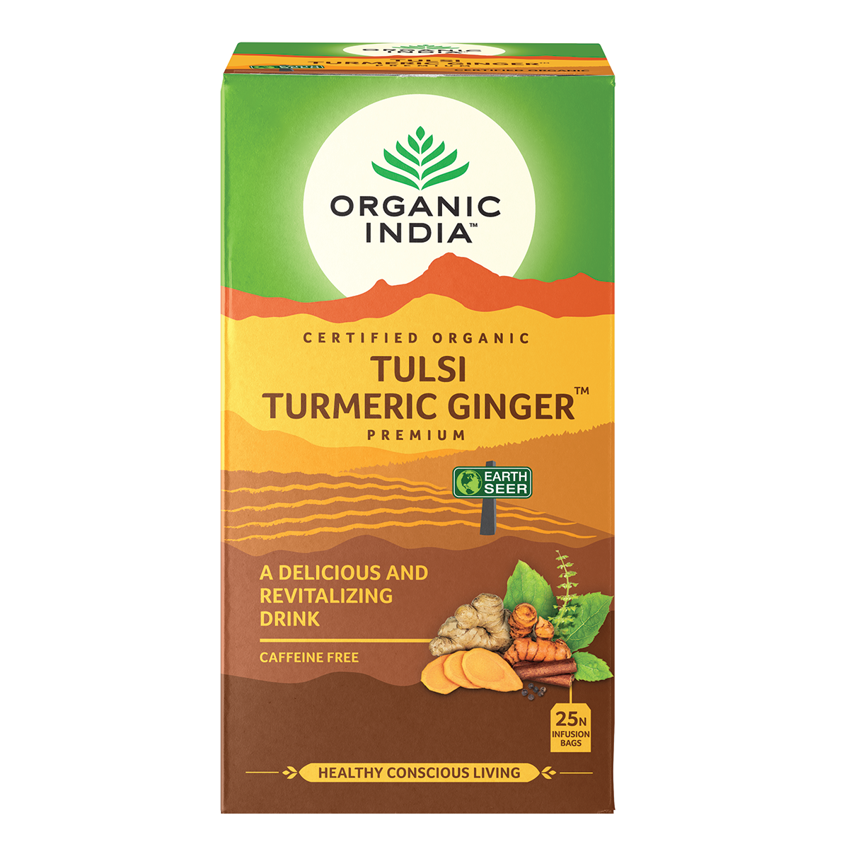 Turmeric Ginger x 25 Tea Bag