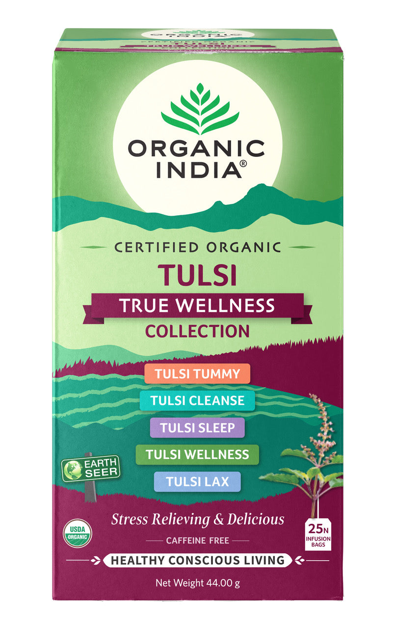 Organic India True Wellness Collection x 25 Tea Bag