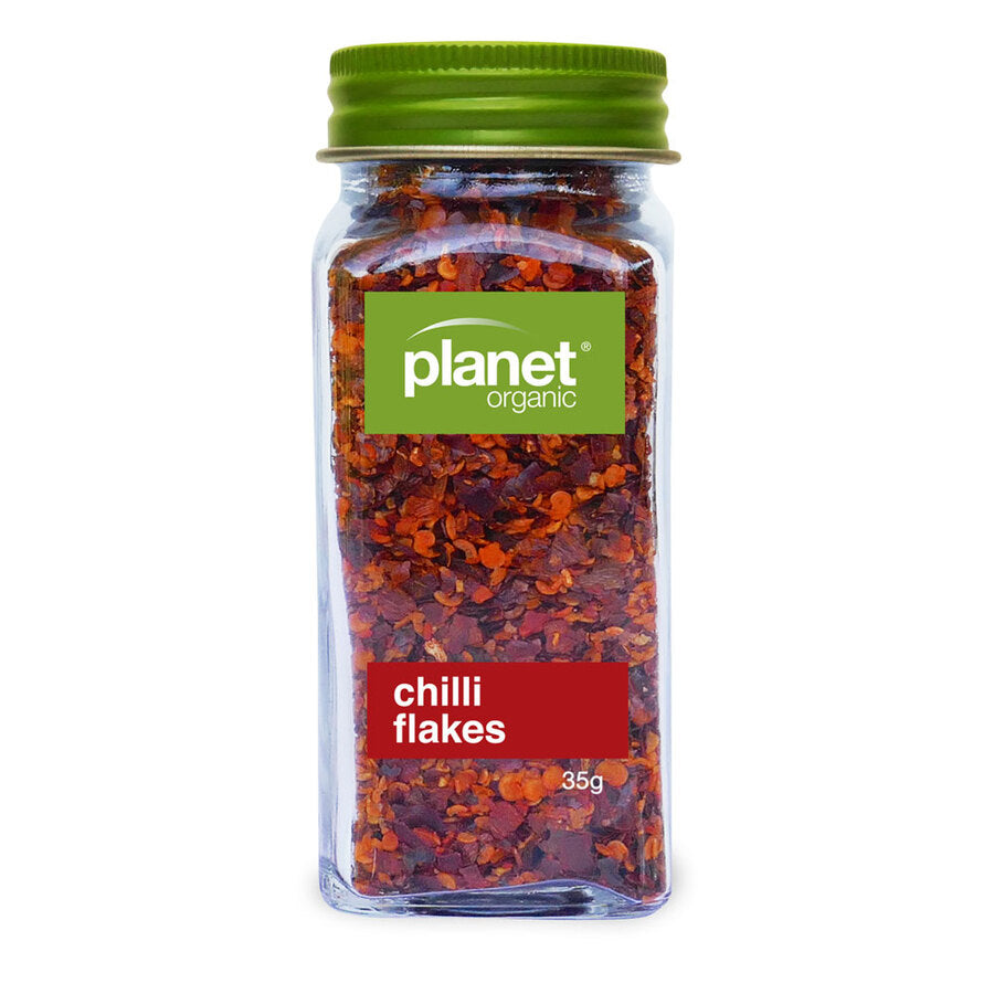 Planet Organic Chilli Flakes 35g