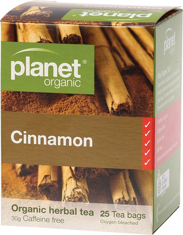 Planet Organic Herbal Tea Bag Cinnamon 25