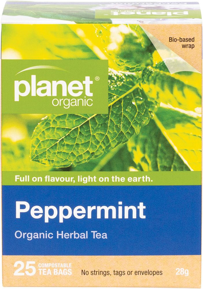 Planet Organic Herbal Tea Bag Peppermint 25