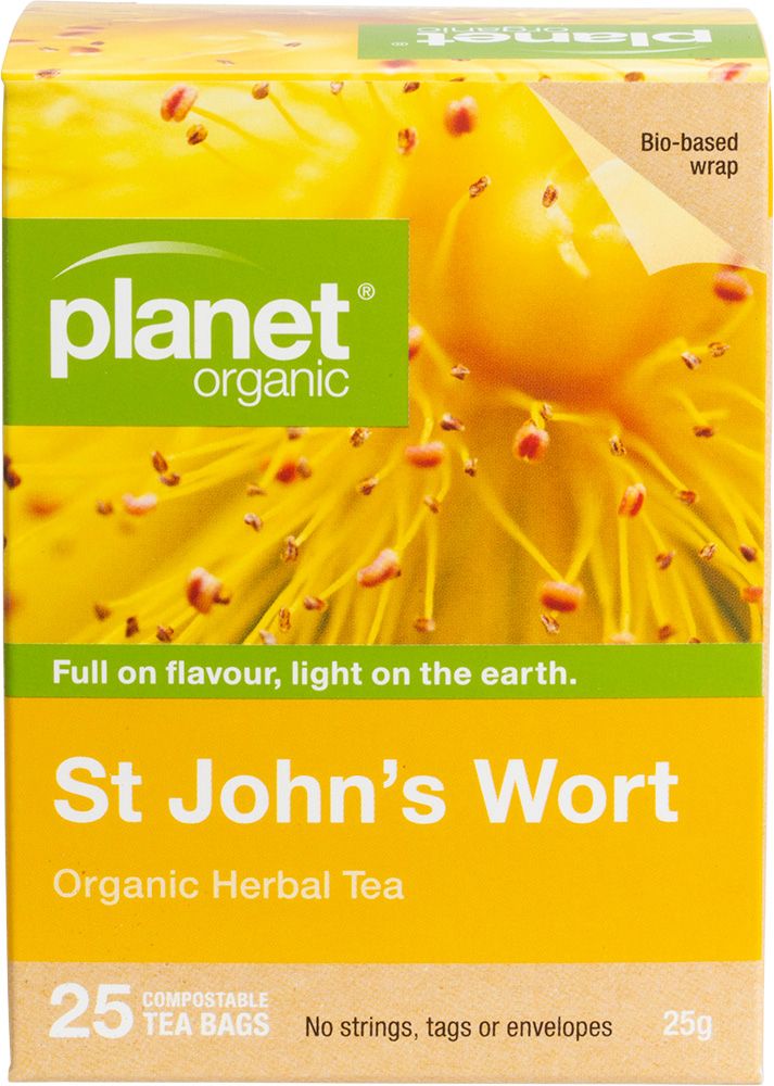 Planet Organic Herbal Tea Bag St John's Wort 25