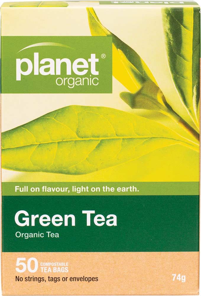 Planet Organic Herbal Tea Bag Green Tea 50