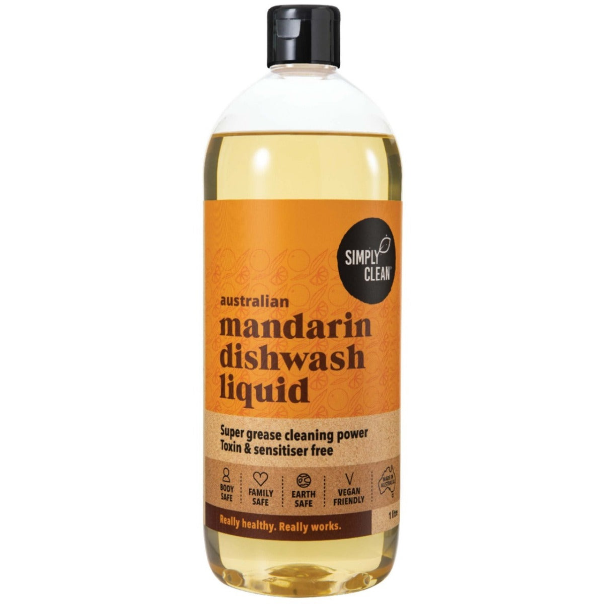 Mandarin Dishwash Liquid 1L