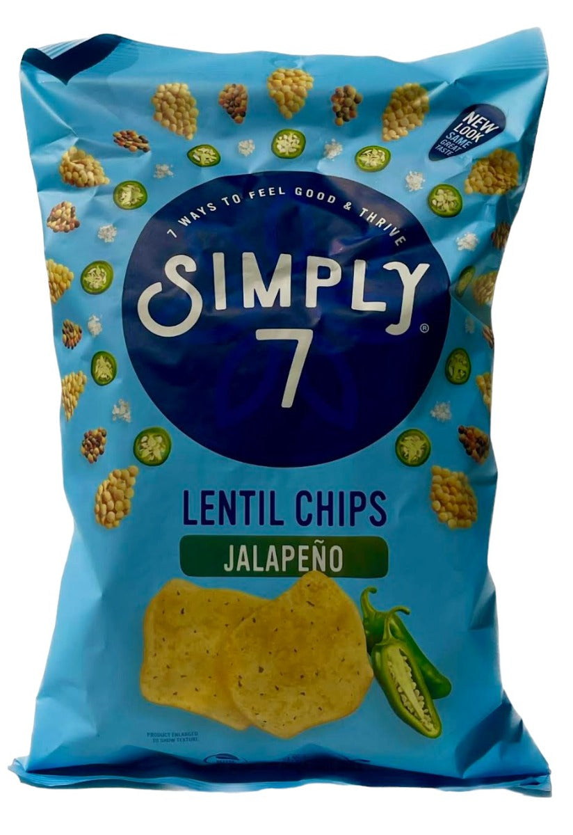 Lentil Jalapeno Chips 113g