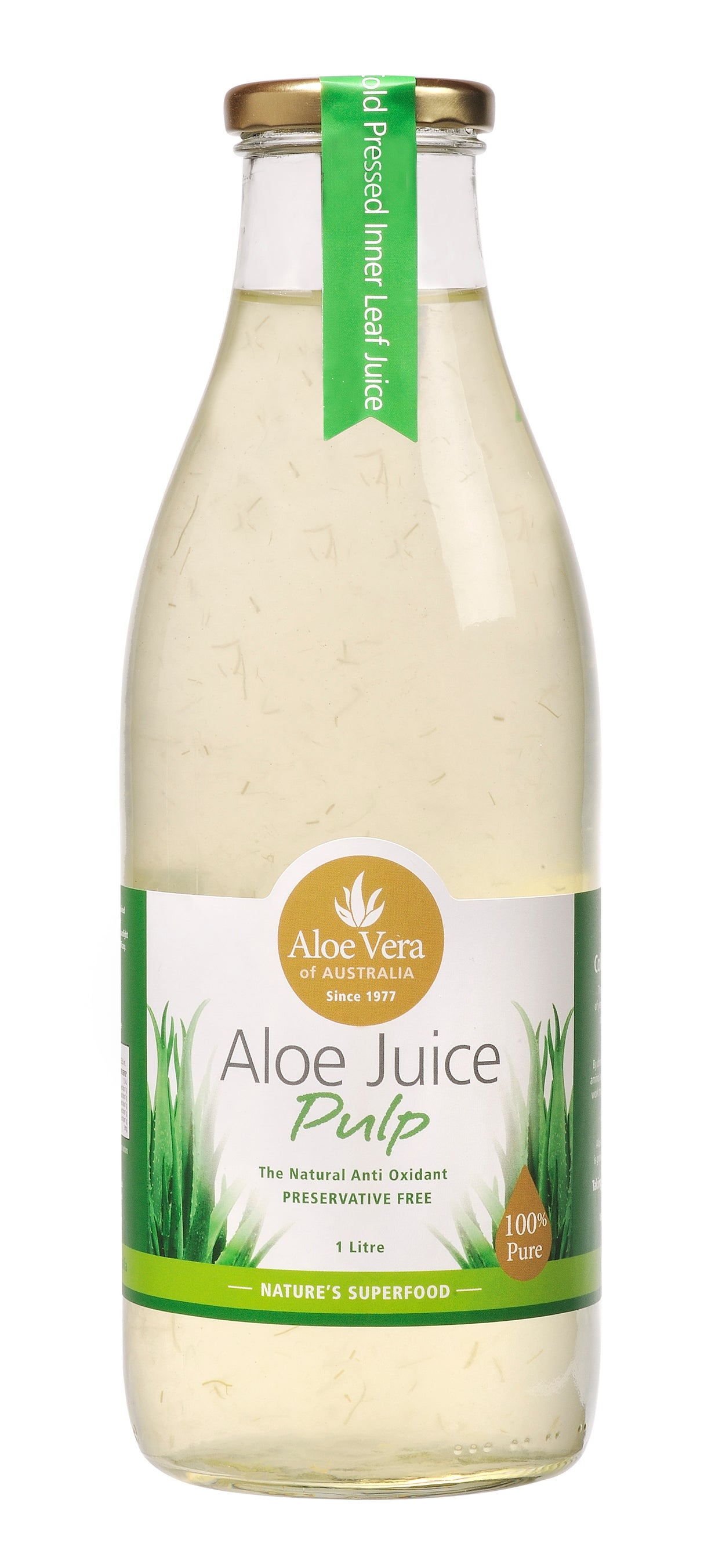 Aloe Vera of Australia Pulp Juice 100% 1L