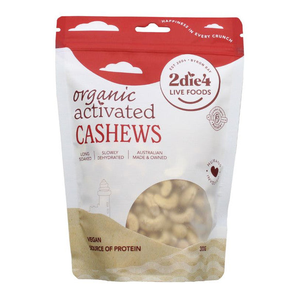 2die4live foods Activated Cashews 300g